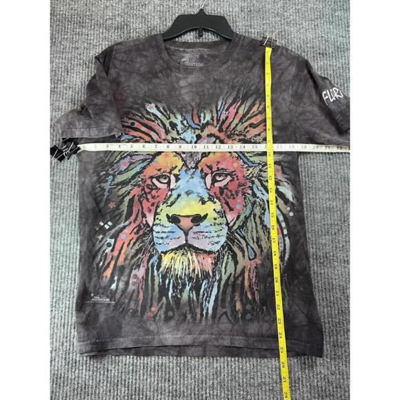 The Mountain Dean Russo Art 2015 T-Shirt Colorful Lion Graphic Print Size S - Picture 7 of 9